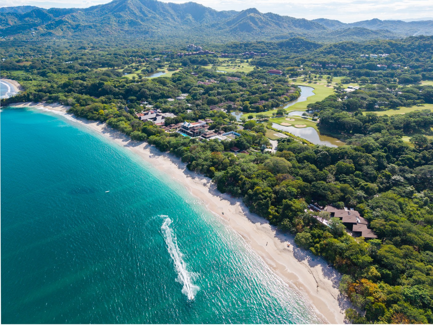 Turquoise water at Playa Conchal, Guanacaste, Costa Rica